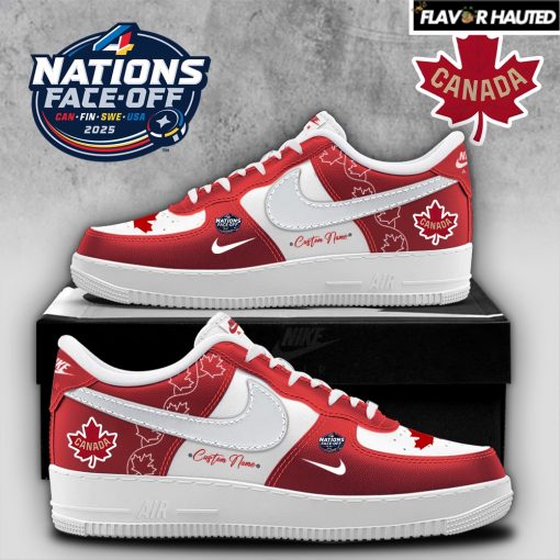4 Nations Face-Off 2025 Canada Team Air Force 1