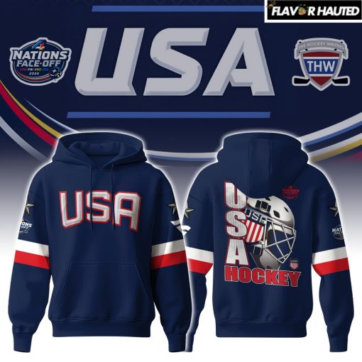 4 Nations Face-Off 2025 USA Hockey Limited Edition Hoodie