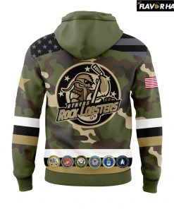Athens Rock Lobsters Military Night Special Camo Hoodie