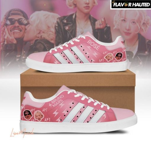 Bruno Mars and Rosé APT Limited Edition Stan Smith Shoes
