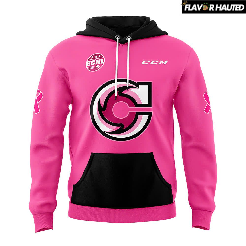 Cincinnati Cyclones Pink in the Rink 2025 Hoodie Cincinnati Cyclones Pink in the Rink 2025 Hoodie