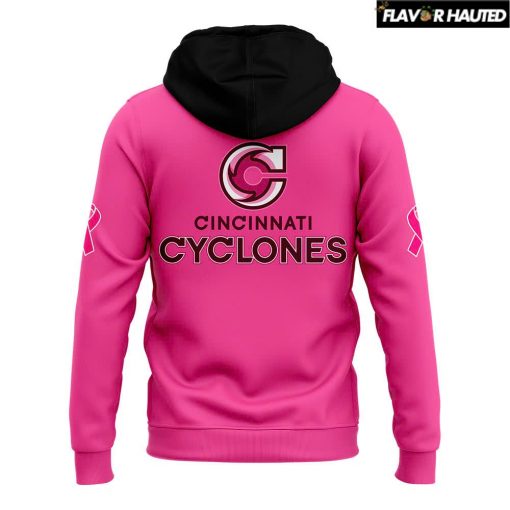 Cincinnati Cyclones Pink in the Rink 2025 Hoodie