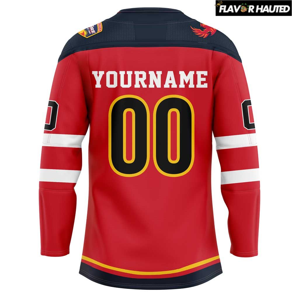 Coachella Valley Firebirds First Responders Special Hockey Jersey Coachella Valley Firebirds First Responders Special Hockey Jersey