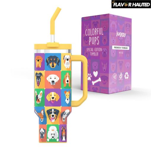 Colorful Pups Special Edition Stanley Tumbler 40oz