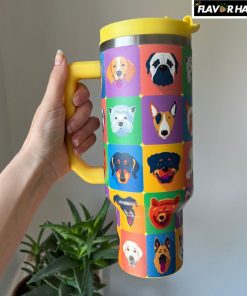 Colorful Pups Special Edition Stanley Tumbler 40oz