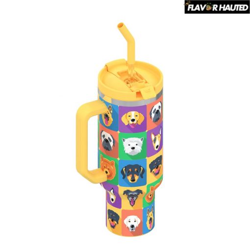 Colorful Pups Special Edition Stanley Tumbler 40oz