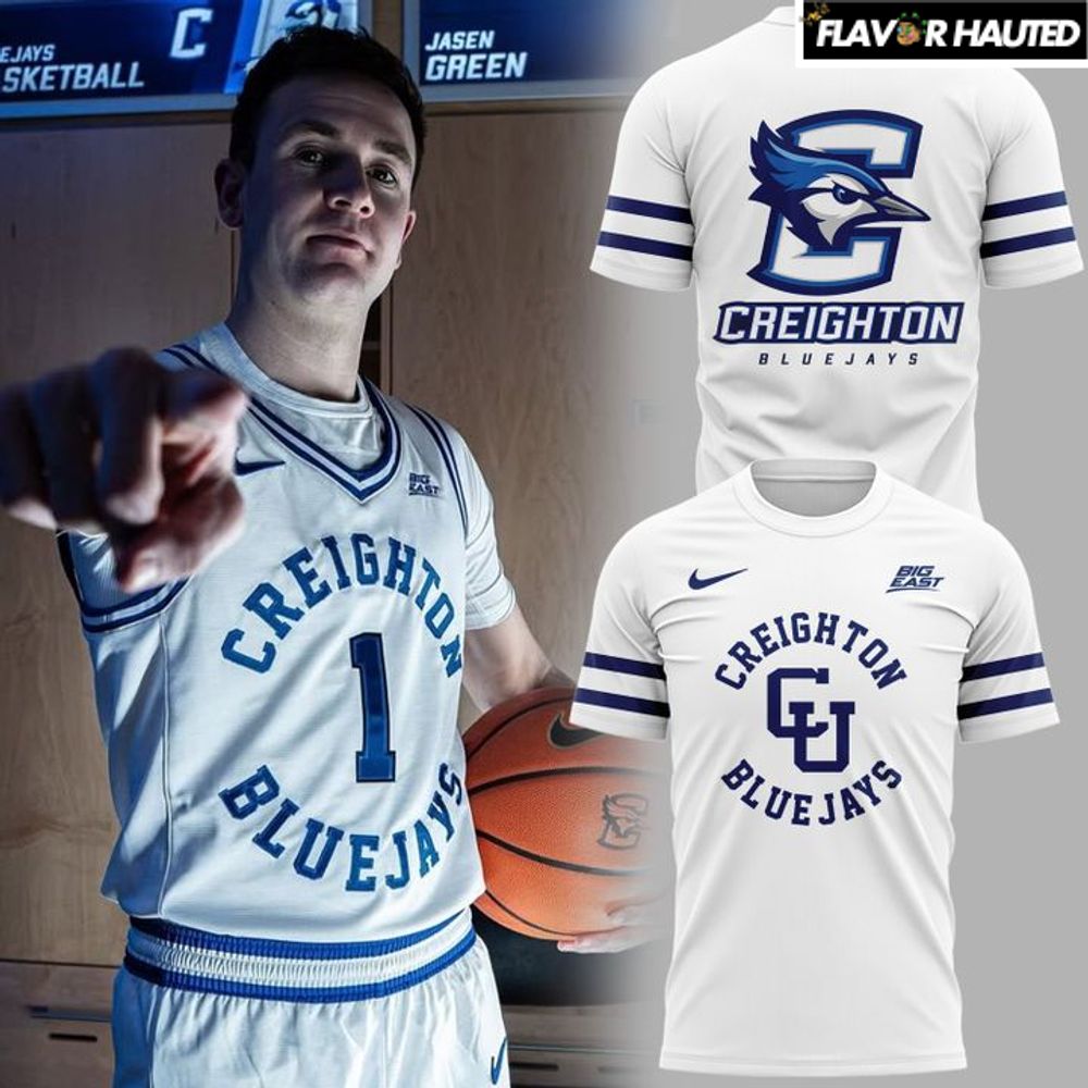Creighton Bluejays Men's Basketball Throwback Limited T-Shirt Creighton Bluejays Men's Basketball Throwback Limited T-Shirt