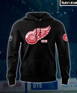 Detroit Red Wings x SANA Night New 2025 Limited Edition Hoodie