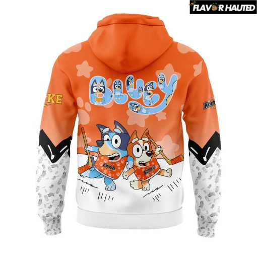 Fort Wayne Komets Bluey and Bingo Nike Special Hoodie
