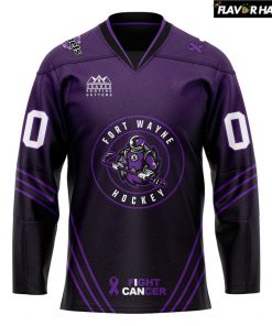 Fort Wayne Komets Fight Cancer Limited Edition Hockey Jersey
