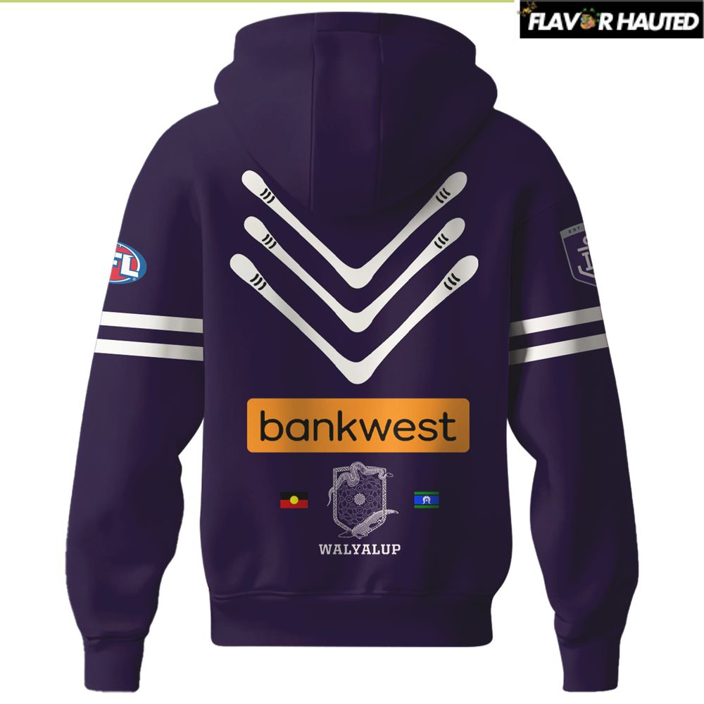 Fremantle Dockers Indigenous All Stars New 2025 Hoodie Fremantle Dockers Indigenous All Stars New 2025 Hoodie