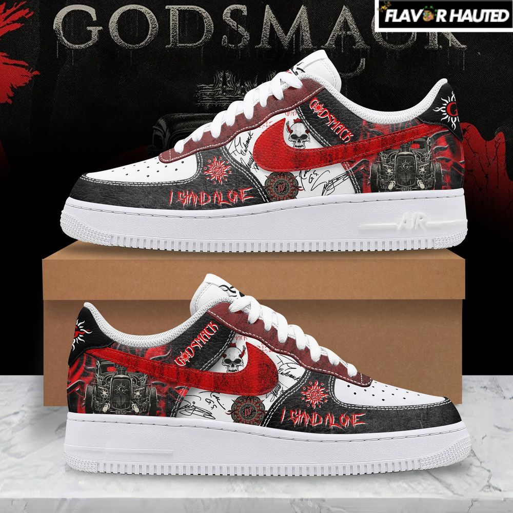 I Stand Alone Godsmack Limited Edition Nike Air Force 1 I Stand Alone Godsmack Limited Edition Nike Air Force 1
