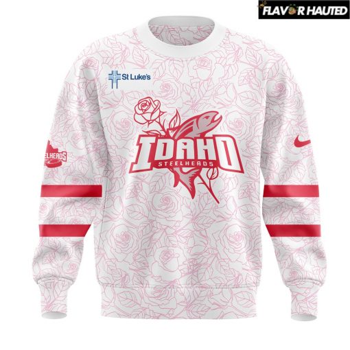 Idaho Steelheads St. Luke’s Rose Pink Special Sweatshirt