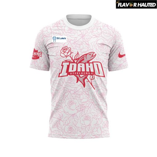Idaho Steelheads St. Luke’s Rose Pink Special T-Shirt