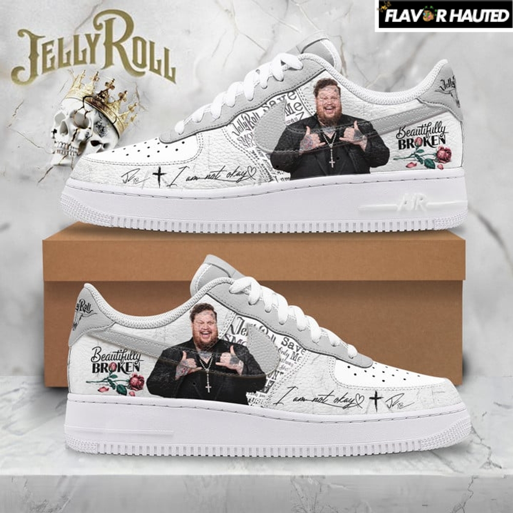 Jelly Roll For Fans Limited Edition Nike Air Force 1 Jelly Roll For Fans Limited Edition Nike Air Force 1