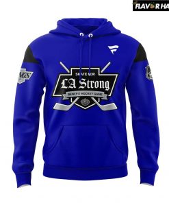 Los Angeles Kings LA Strong for Fan New Blue Hoodie