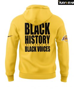Los Angeles Lakers Luka Doncic Black History Special Hoodie