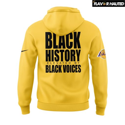Los Angeles Lakers Luka Doncic Black History Special Hoodie