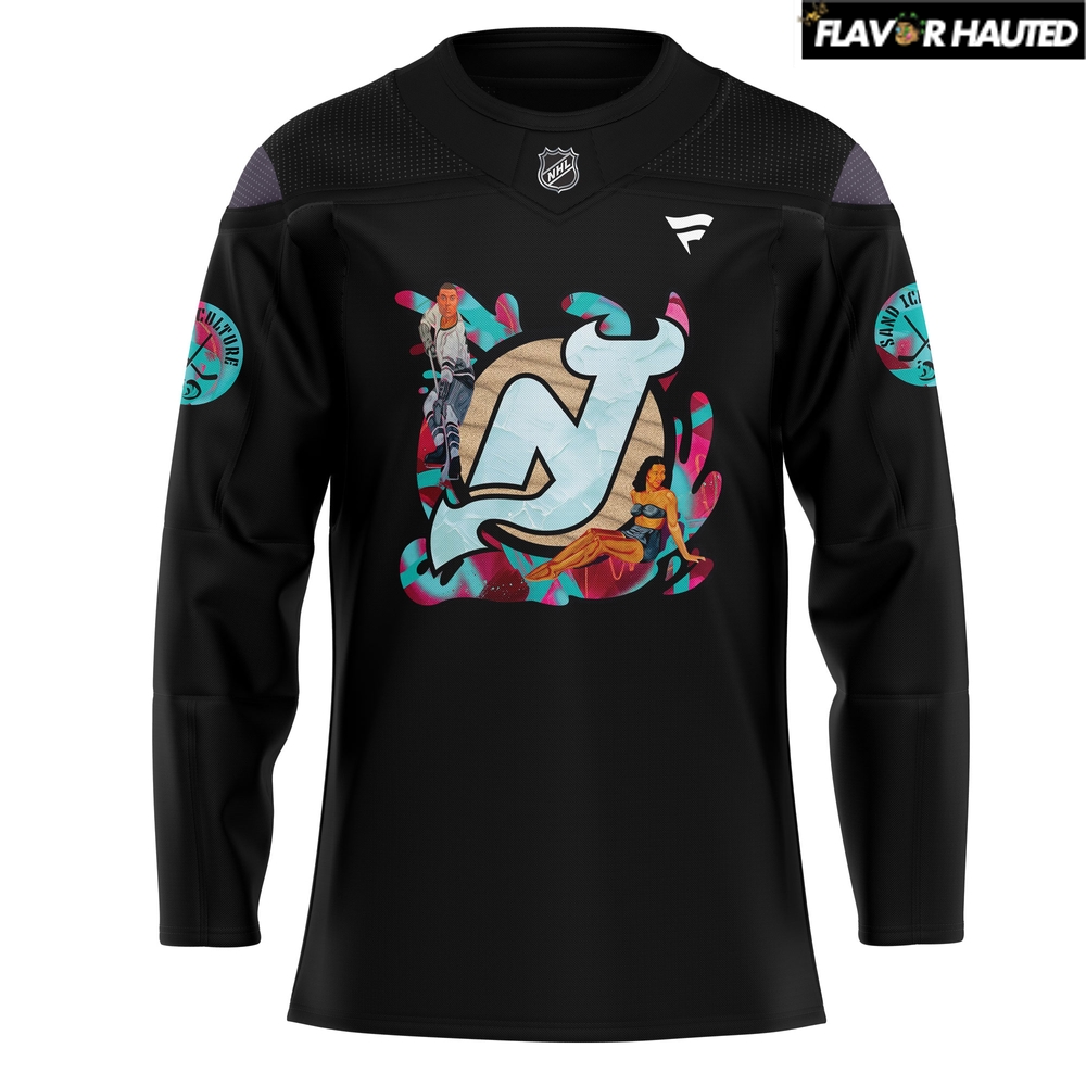 New Jersey Devils Black History Celebration For Fans Hockey Jersey New Jersey Devils Black History Celebration For Fans Hockey Jersey