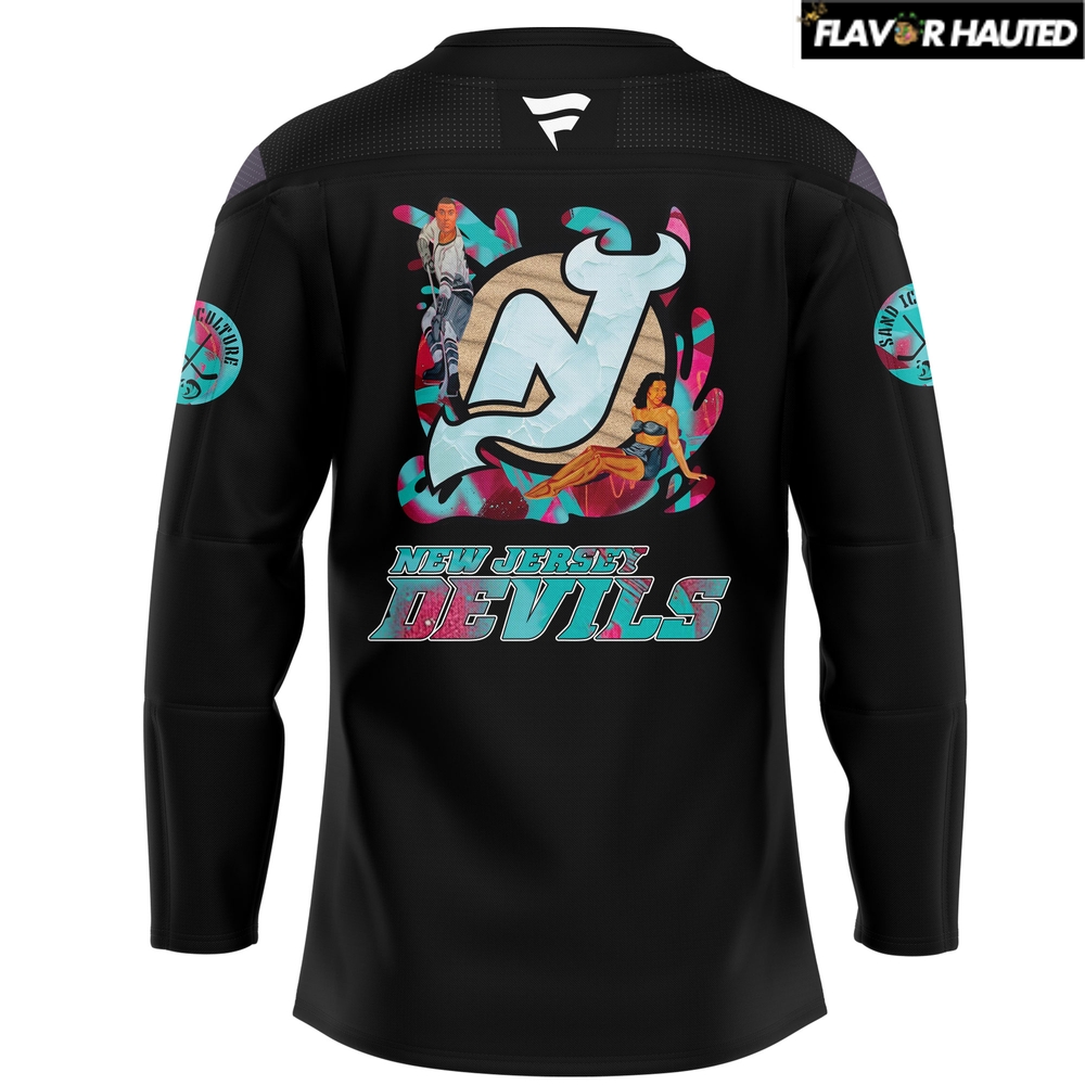 New Jersey Devils Black History Celebration For Fans Hockey Jersey New Jersey Devils Black History Celebration For Fans Hockey Jersey
