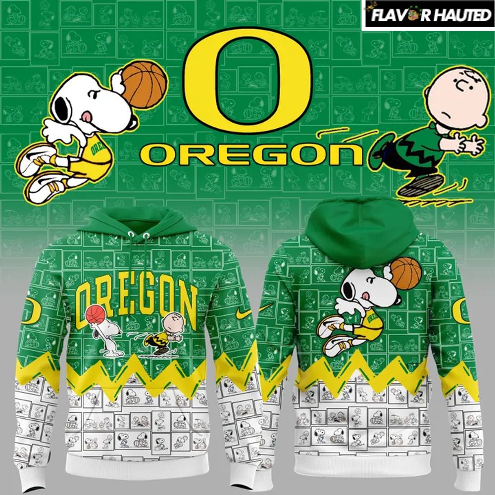 Oregon Basketball x Peanuts Special Hoodie Oregon Basketball x Peanuts Special Hoodie