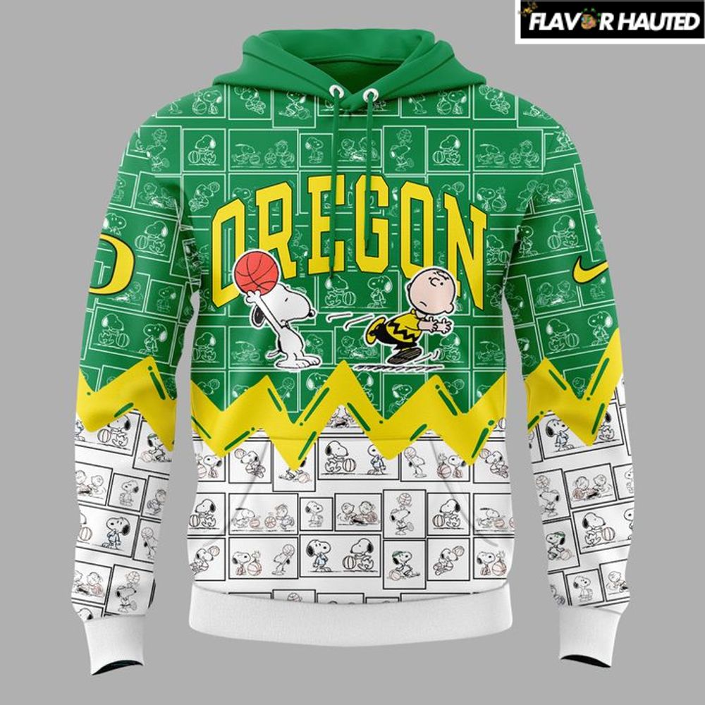Oregon Basketball x Peanuts Special Hoodie Oregon Basketball x Peanuts Special Hoodie