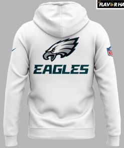 Philadelphia Eagles Lets Hunt New SUPER BOWL LIX White Hoodie