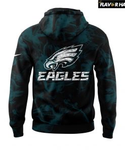 Philadelphia Eagles Super Bowl LIX Smoker Midnight Green Hoodie