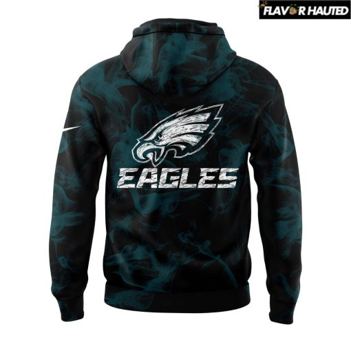 Philadelphia Eagles Super Bowl LIX Smoker Midnight Green Hoodie