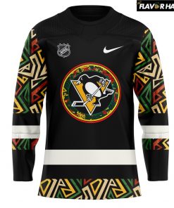 Pittsburgh Penguins Nike New Black Hockey History Hockey Jersey