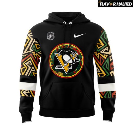 Pittsburgh Penguins Nike New Black Hockey History Hoodie