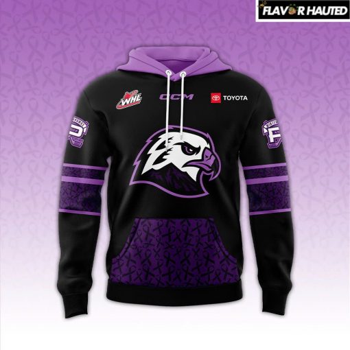 Portland Winterhawks Fight Cancer Limited Edition Hoodie