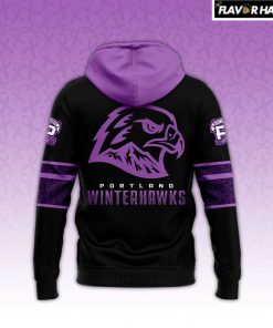 Portland Winterhawks Fight Cancer Limited Edition Hoodie