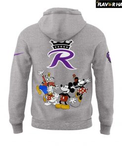 Reading Royals Mickey Friends Night Edition Grey Hoodie