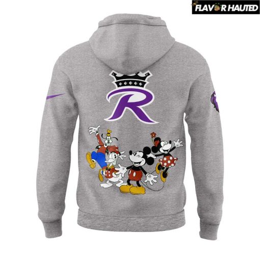 Reading Royals Mickey & Friends Night Edition Grey Hoodie