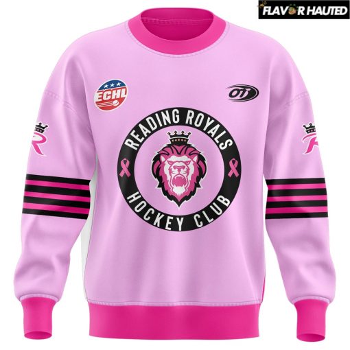 Reading Royals Pink in the Rink New 2025 Sweatshirt
