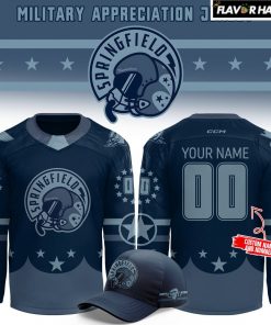 Springfield Thunderbirds Military Appreciation Hockey Jersey