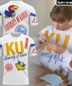 Taylor Swift Wear University Of Kansas T-Shirt
