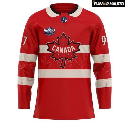 Team Canada ARE 4 Nations Face-Off Champions 2025 Hockey Jersey
