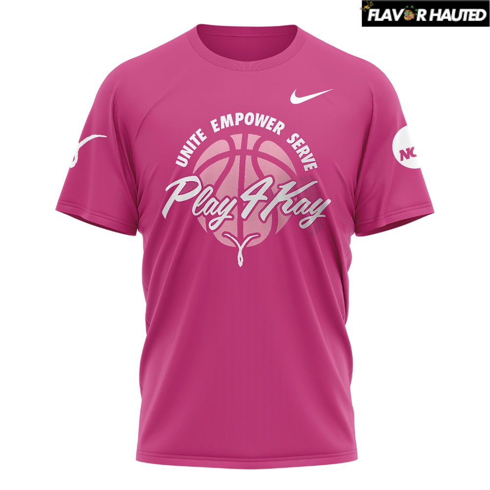 UNC NCAA Play 4Kay Limited Edition Pink T-Shirt UNC NCAA Play 4Kay Limited Edition Pink T-Shirt
