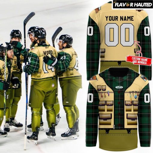 Utah Grizzlies Fishing Night Custom Limited Edition Hockey Jersey