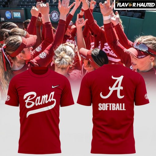 Alabama Softball New Fan Red Special T-Shirt