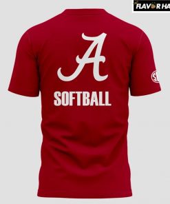 Alabama Softball New Fan Red Special TShirt