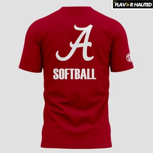 Alabama Softball New Fan Red Special T-Shirt