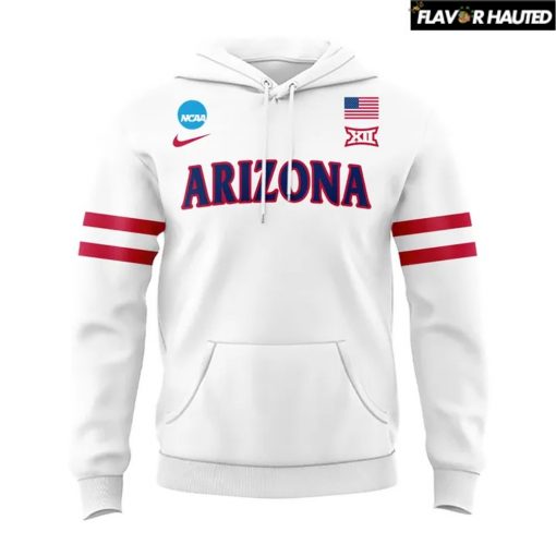 Arizona Wildcat March Madness AW Uniform 2025 Special White Hoodie