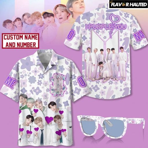 BTS “I Purple You” Fan Hawaiian Shirt
