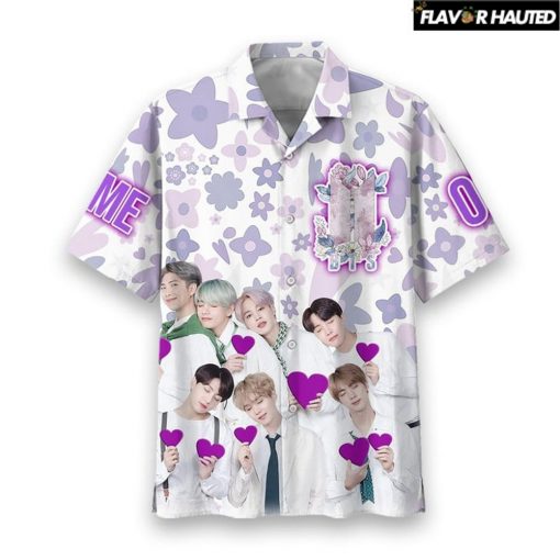 BTS “I Purple You” Fan Hawaiian Shirt