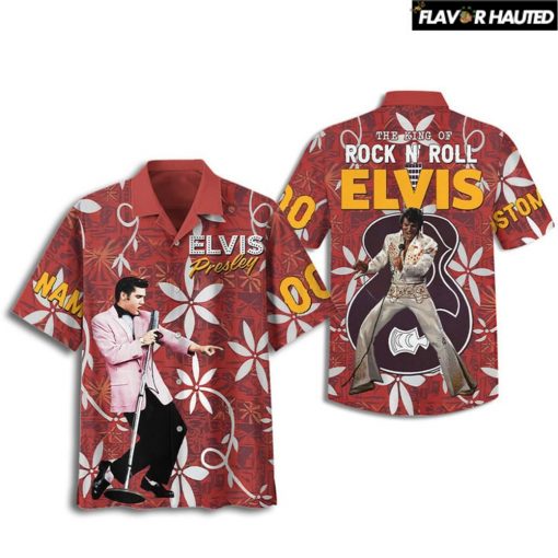 Elvis Presley King of Rock Fan Special Hawaiian Shirt
