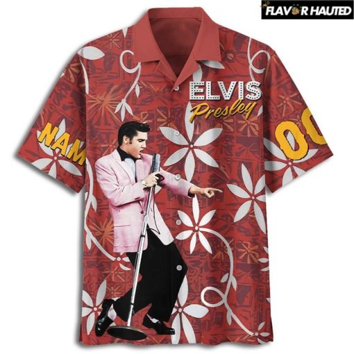Elvis Presley King of Rock Fan Special Hawaiian Shirt