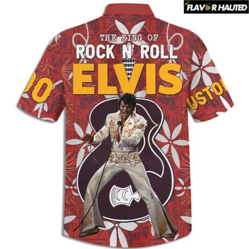 Elvis Presley King of Rock Fan Special Hawaiian Shirt